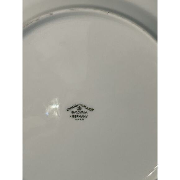 4 Johann Haviland “Forever Spring” 10” Dinner Plates Porcelain Germany EUC - Picture 3 of 16